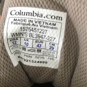 Columbia Shoes - Columbia Women’s Redmond Waterproof Hiking Shoe Columbia Shoes - Columbia Women’s Redmond Waterproof Hiking Shoe